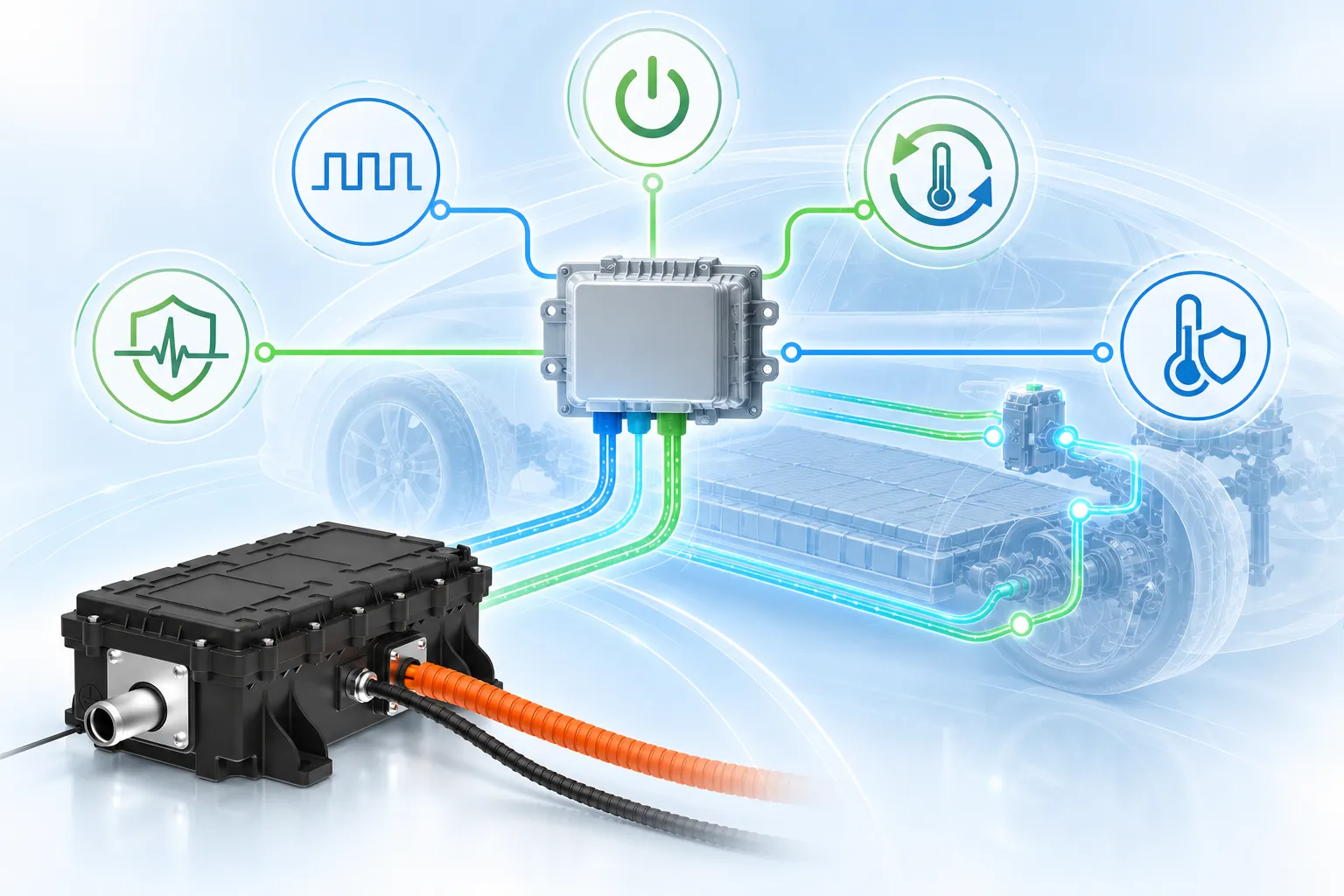 High Voltage Coolant Heater