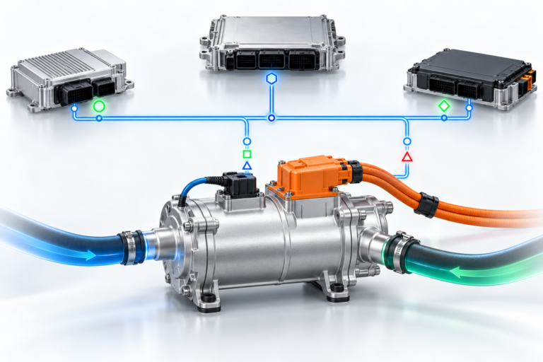 HVCH CAN integration between coolant heater and vehicle controllers