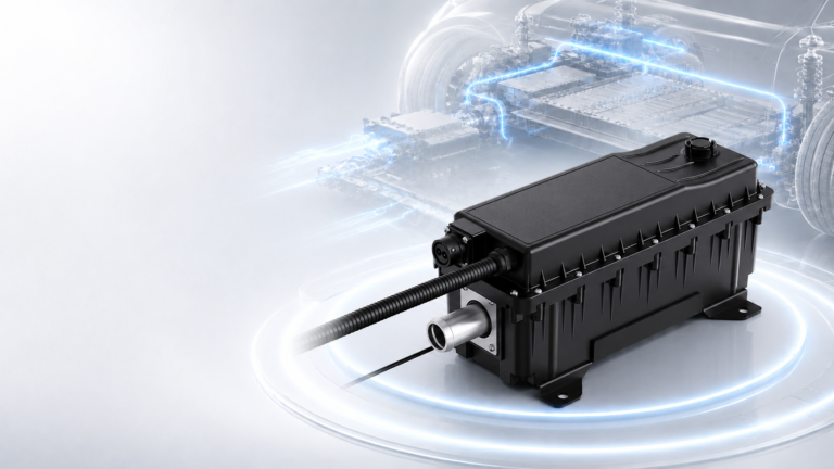 EVLINK high-voltage coolant heater product image for an insulation and commissioning review